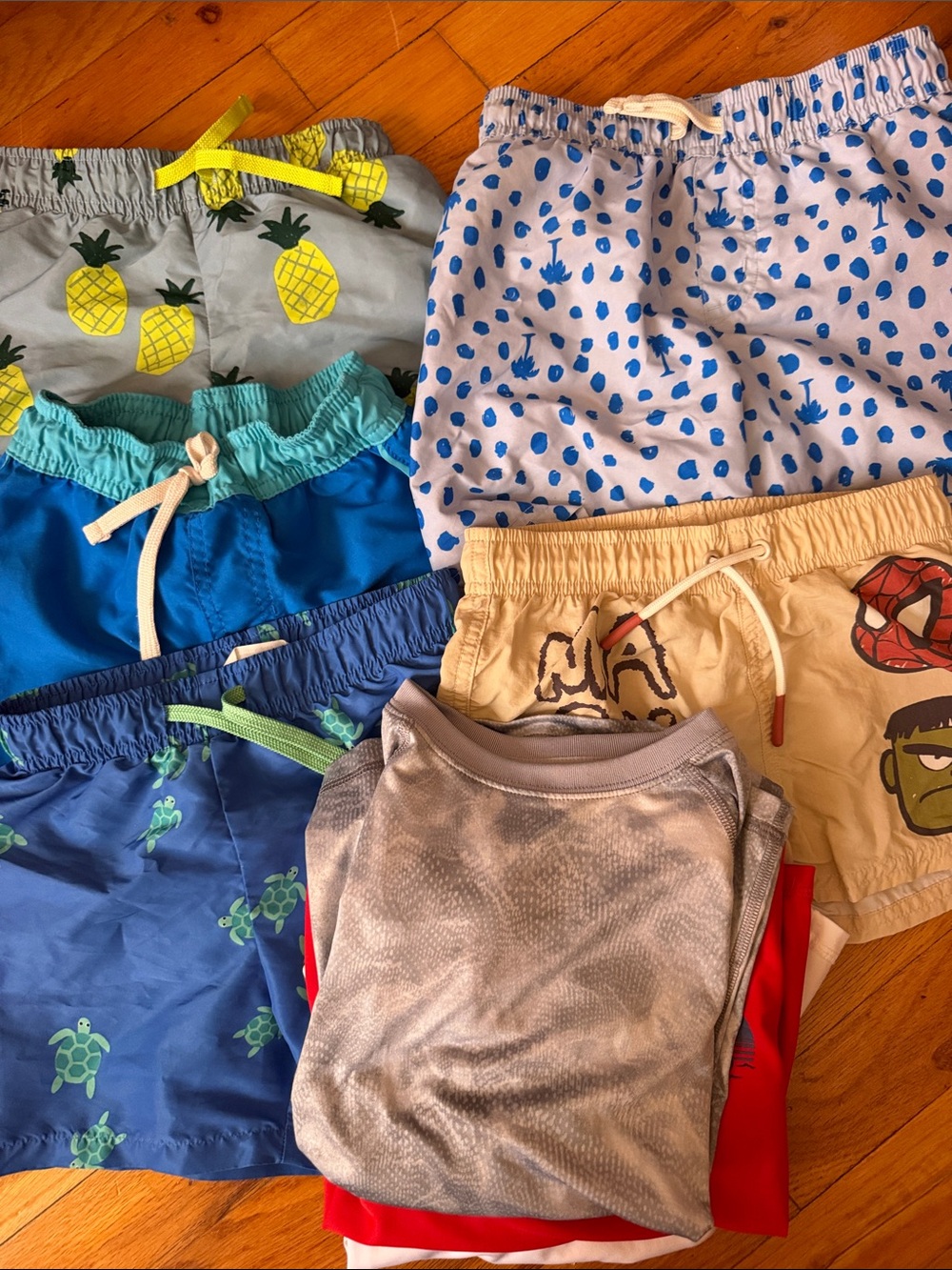 9 Pc Swim Boys Kids Bundle